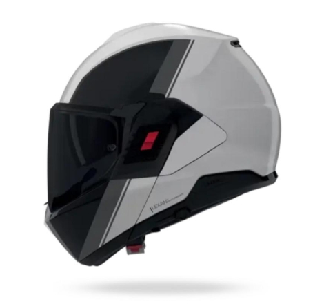 Casco Modulare Nolan N120-1 VERNICIATURA SPECIALE Perla Nero Grigio