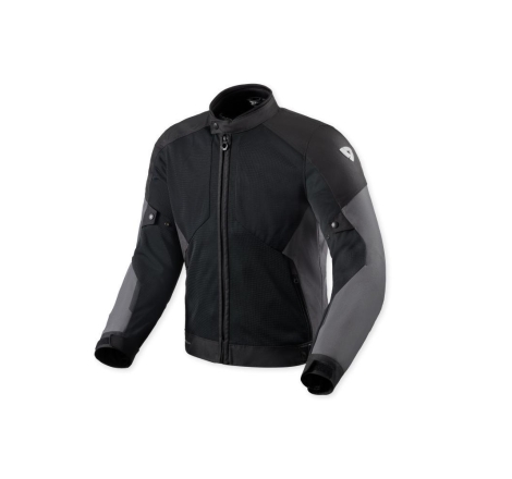 Giubbino Moto Rev'it TORQUE 3 H2O Nero Antracite