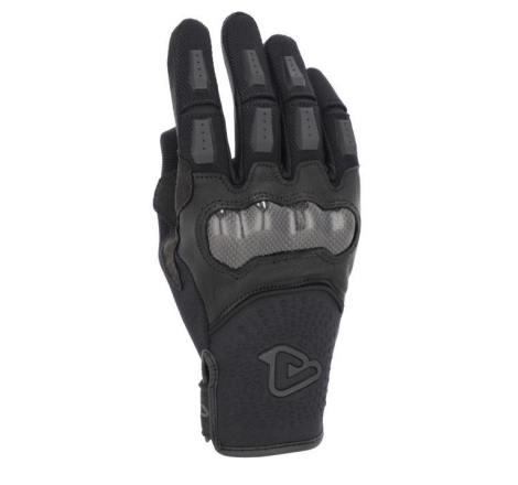 Guanti Moto Pelle Tessuto Acerbis Carbon G 5.0 Nero
