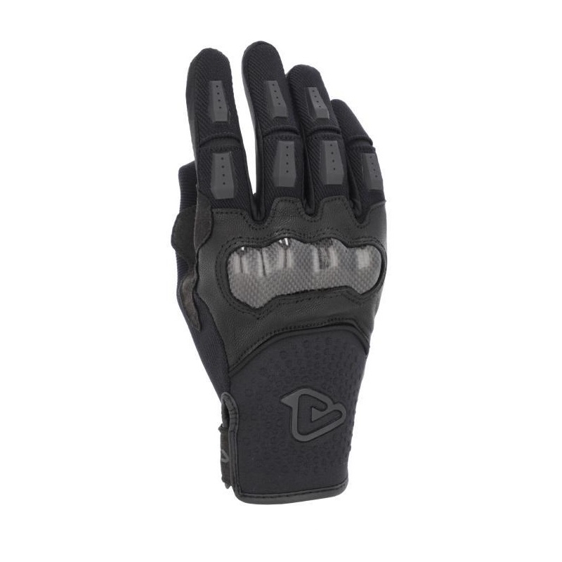 Guanti Moto Pelle Tessuto Acerbis Carbon G 5.0 Nero