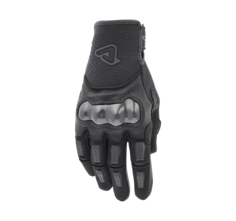 Guanti Moto Pelle Tessuto Acerbis Carbon G 5.0 Nero