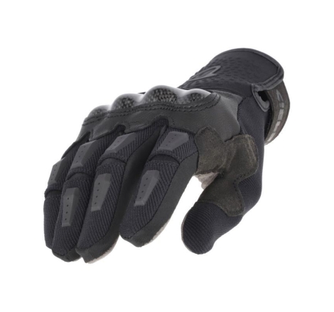 Guanti Moto Pelle Tessuto Acerbis Carbon G 5.0 Nero