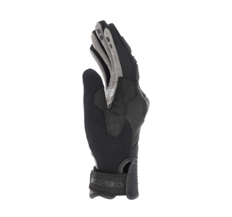 Guanti Moto Pelle Tessuto Acerbis Carbon G 5.0 Nero