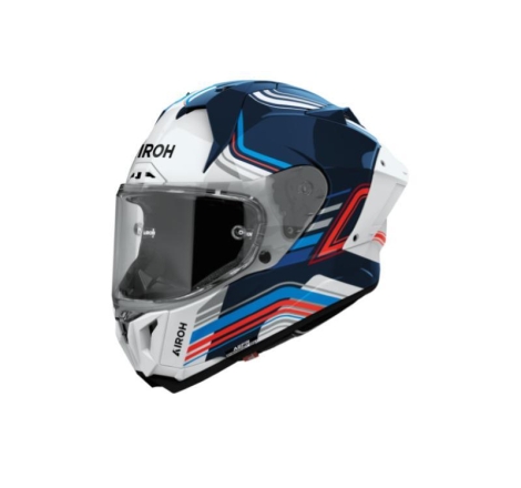 Casco Integrale Airoh GP 800 HURRICANE Bianco Blu