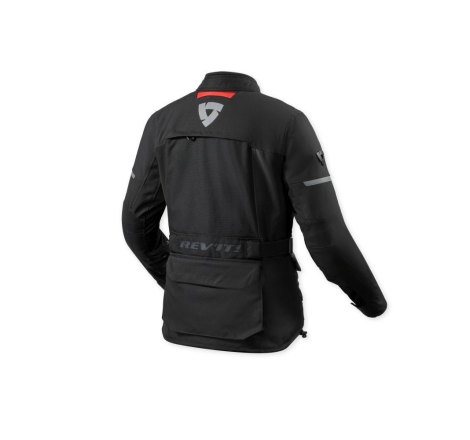 Giacca moto in tessuto Rev'it OUTBACK 5 H2O Donna 3 Strati Nero