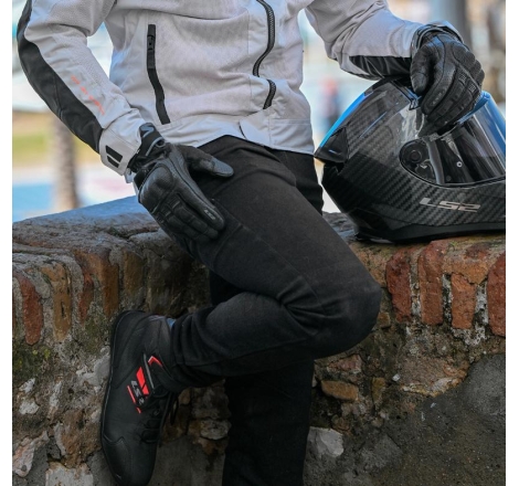 Pantaloni Jeans Ls2 BRADFORD Nero