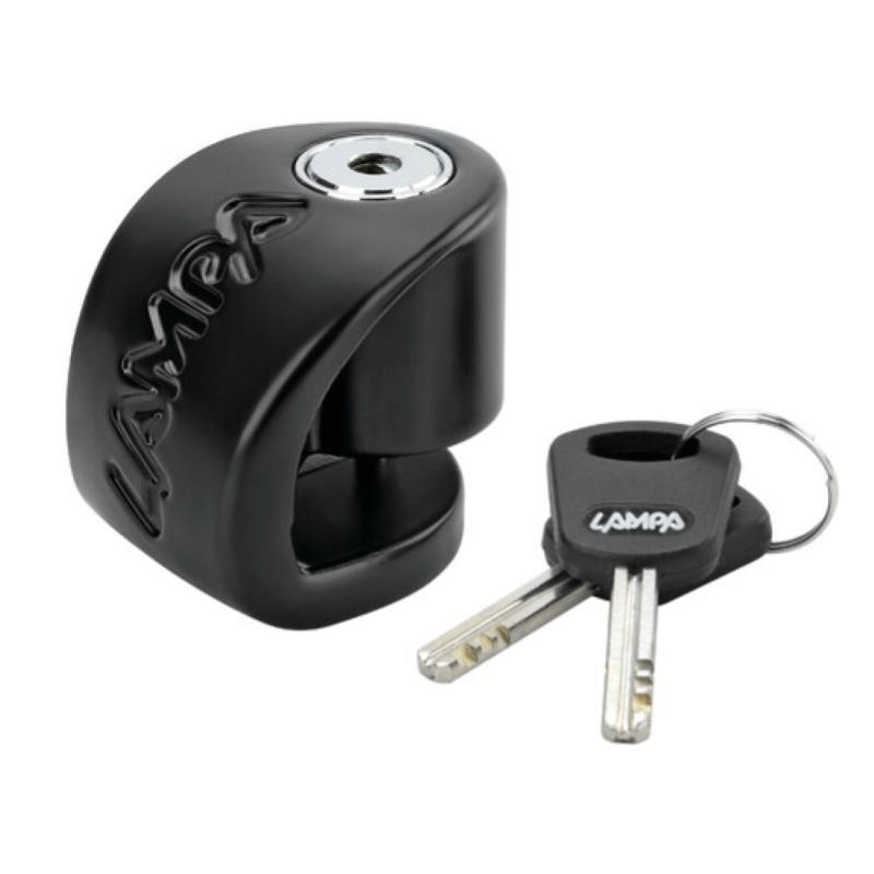 Blocca Disco Moto Lampa STONE XS Perno 5,5mm Nero