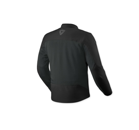 Giubbino moto in Tessuto traforato Estivo Rev'it HIGHCREST H2O Donna Nero