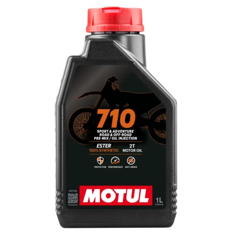 Olio Miscela 2T Motul 710 100% Sintetico