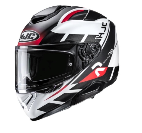 Casco Integrale Hjc RPHA 72 VALUE Bianco Nero Rosso Opaco