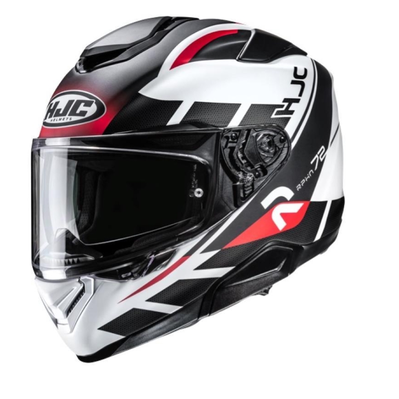 Casco Integrale Hjc RPHA 72 VALUE Bianco Nero Rosso Opaco