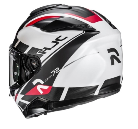 Casco Integrale Hjc RPHA 72 VALUE Bianco Nero Rosso Opaco