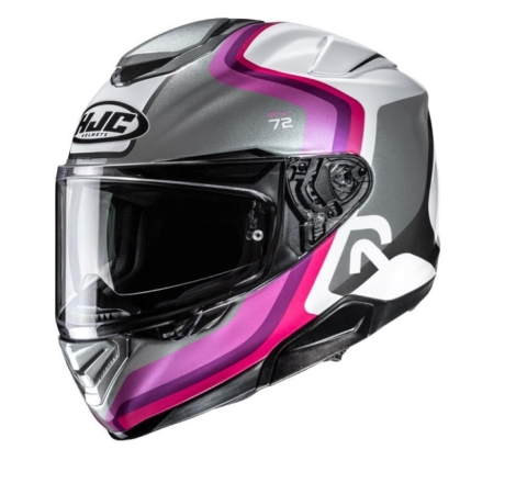 Casco Integrale Hjc RPHA 72 ERNEM Grigio Rosa Bianco