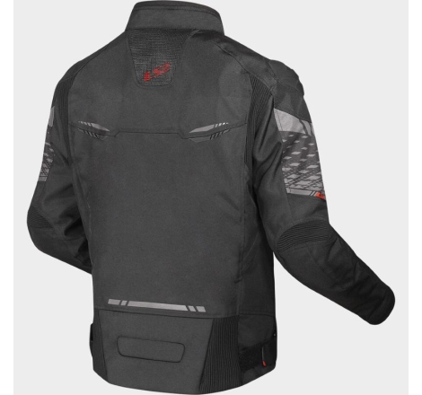Giubbino Tessuto Ls2 APEX Donna Impermeabile Nero Grigio Scuro