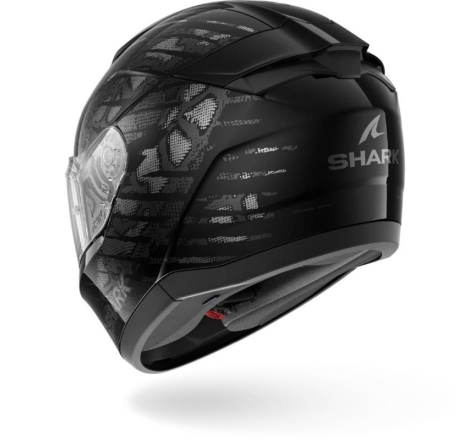 Casco integrale Shark RIDILL 2 REPTAIA Nero Antracite Grigio