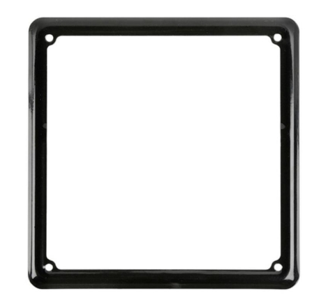 Cornice Targa Lampa 90481 Nero 185x185 mm