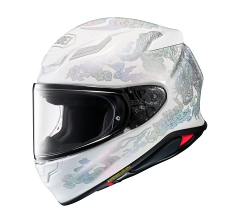 Casco Integrale Shoei NXR2 FEARLESS Bianco Grigio