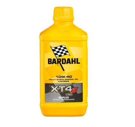 Olio Motore 4T Bardahl XT4-S C60 10W-40 100% Sintetico 1 LT