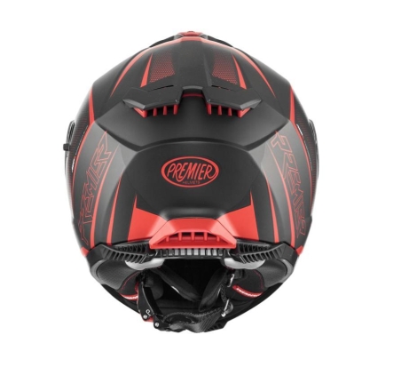 Casco Integrale Premier Typhoon FR92BM Nero Rosso Opaco