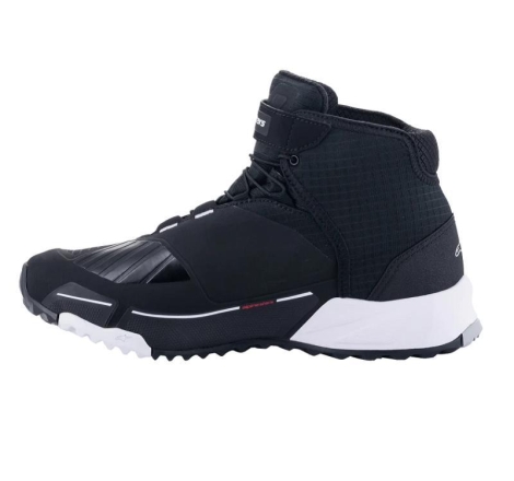 Scarpe Moto Alpinestars CR-X Drystar Nero Bianco