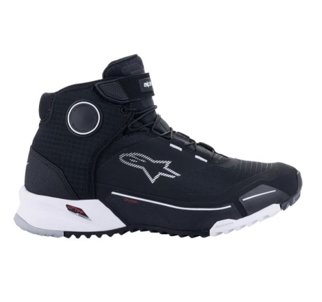 Scarpe Moto Alpinestars CR-X Drystar Nero Bianco