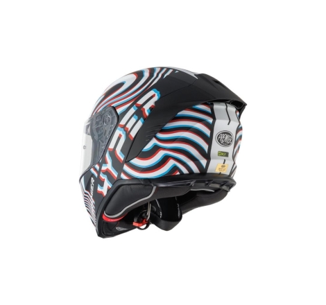 Casco integrale Premier Hyper PSY8BM Nero Rosso Opaco