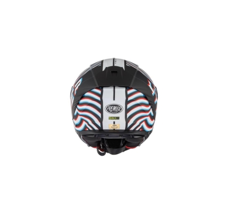 Casco integrale Premier Hyper PSY8BM Nero Rosso Opaco