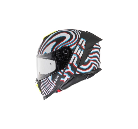 Casco integrale Premier Hyper PSY8BM Nero Rosso Opaco