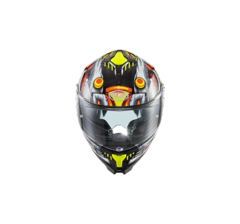 Casco Integrale Premier Typhoon LY12 Nero Grigio Opaco