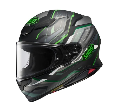 Casco Integrale Shoei NXR2 Capriccio Nero Verde Opaco