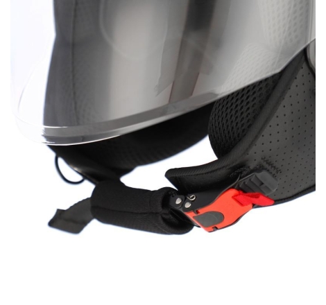 Casco Jet Acerbis Brezza Nero