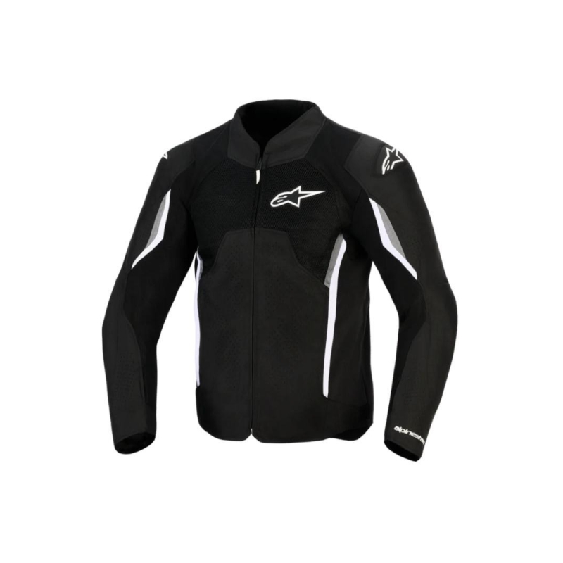 Giubbino Moto tessuto Alpinestars AST V3 AIR Nero Grigio Scuro Bianco