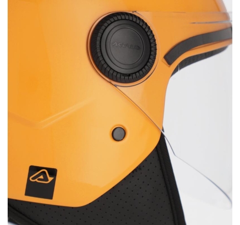 Casco Jet Acerbis Brezza Giallo