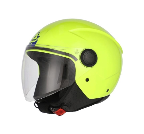 Casco Jet Acerbis Brezza Giallo Fluo