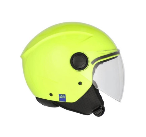 Casco Jet Acerbis Brezza Giallo Fluo
