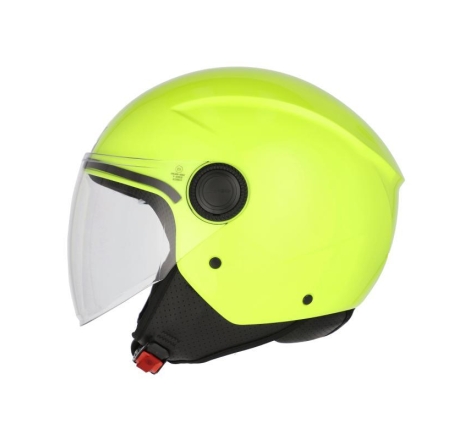 Casco Jet Acerbis Brezza Giallo Fluo