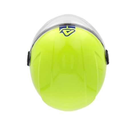 Casco Jet Acerbis Brezza Giallo Fluo