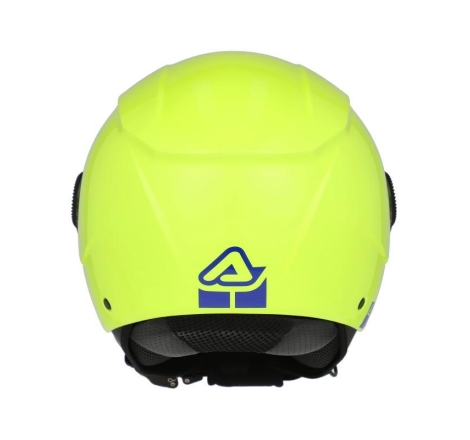 Casco Jet Acerbis Brezza Giallo Fluo