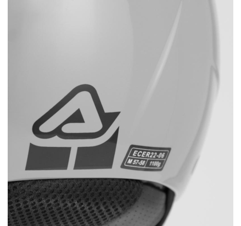 Casco Jet Acerbis Brezza Grigio