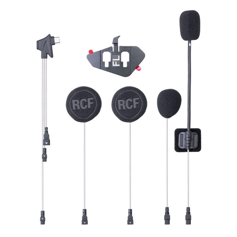 Kit Audio completo Midland per interfono BT MINI con cuffie RCF