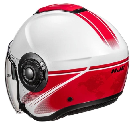 Casco Jet Hjc I40N VISION Bianco Rosso