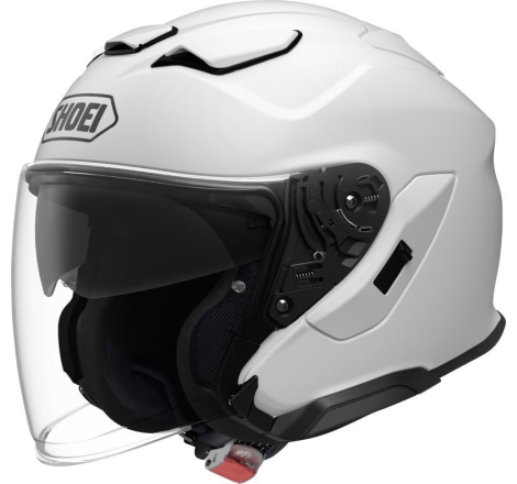 Casco Jet Shoei J-CRUISE 3 Monocolore Bianco