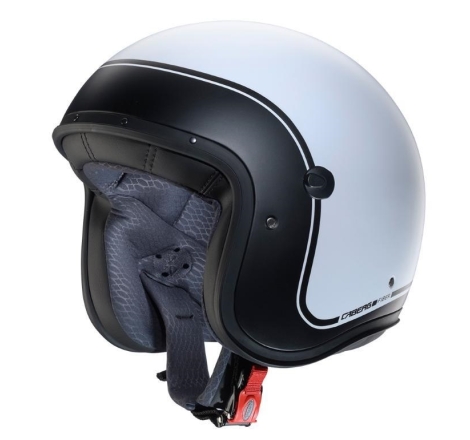 Casco Jet Caberg Freeride X Imola Bianco Opaco Nero
