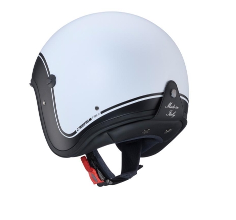 Casco Jet Caberg Freeride X Imola Bianco Opaco Nero