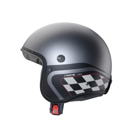 Casco Jet Caberg Freeride X Daytona Grigio Nero Bianco
