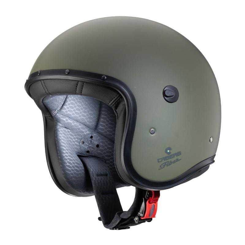 Casco Jet Caberg Freeride X Verde Militare Opaco