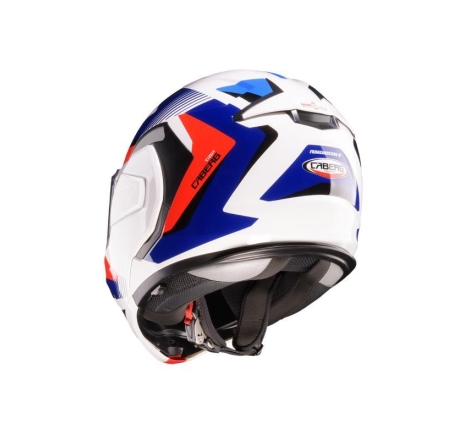 Casco Caberg Modulare TRIP LUNAR Bianco Rosso Blu Azzurro