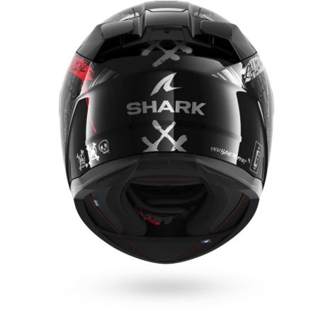 Casco Integrale Shark D-SKWAL 3 SHIEVER Nero Antracite Rosso