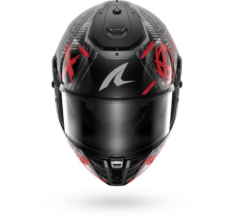 Casco Integrale Shark SPARTAN RS CARBON SHIEVER Carbonio Antracite Rosso