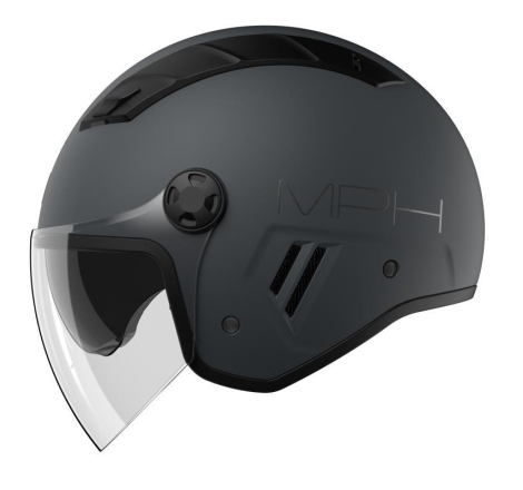Casco Jet Mph AIRE Antracite Opaco